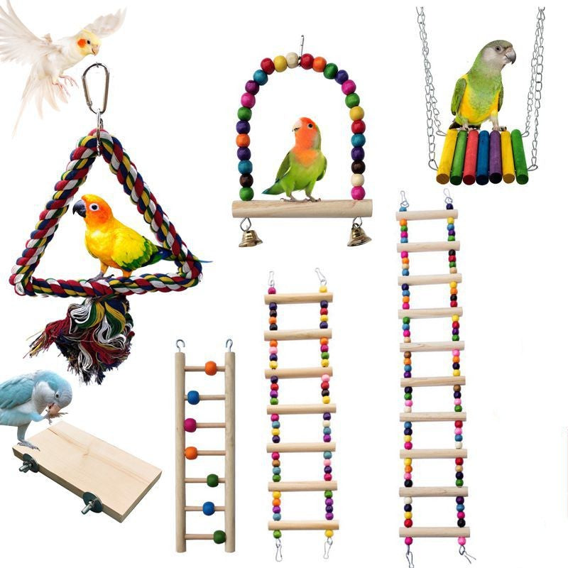 FurBuddy Bird Ladder, Swing & Climbing rope