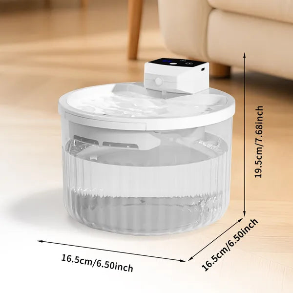 Large capacity cat water dispenser ultra quiet pump