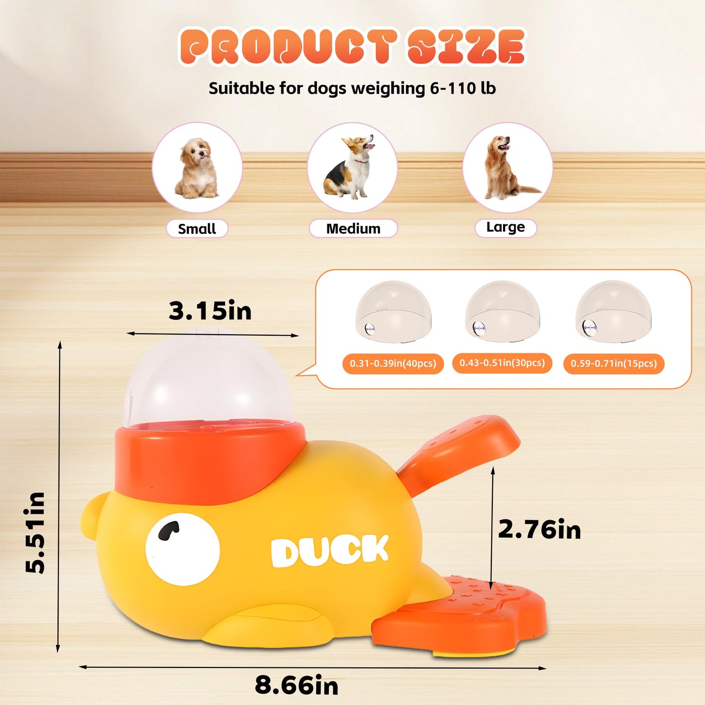FurBuddy Duck Treat Dispenser