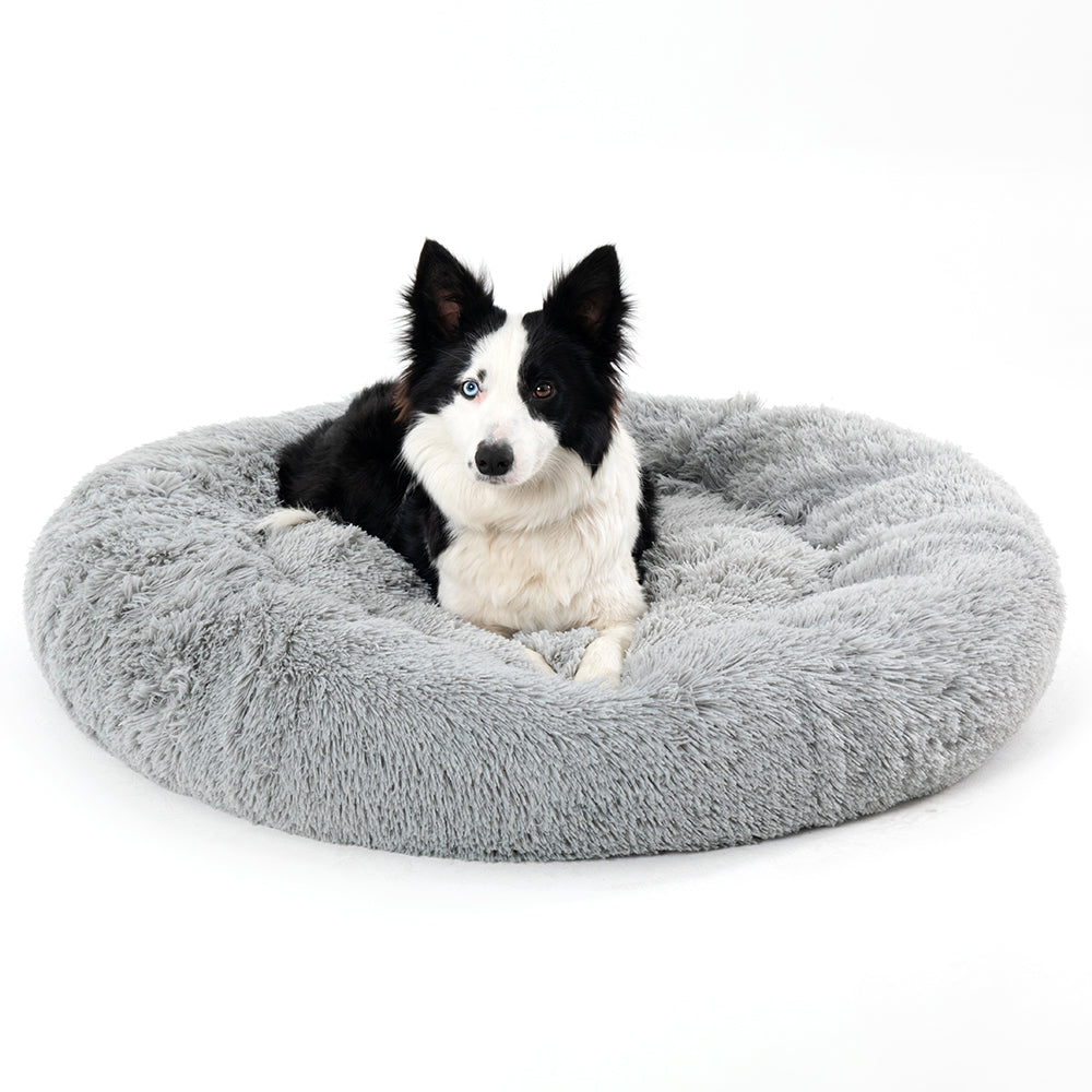 FurBuddy Fluffy Donut Calming Pet Bed