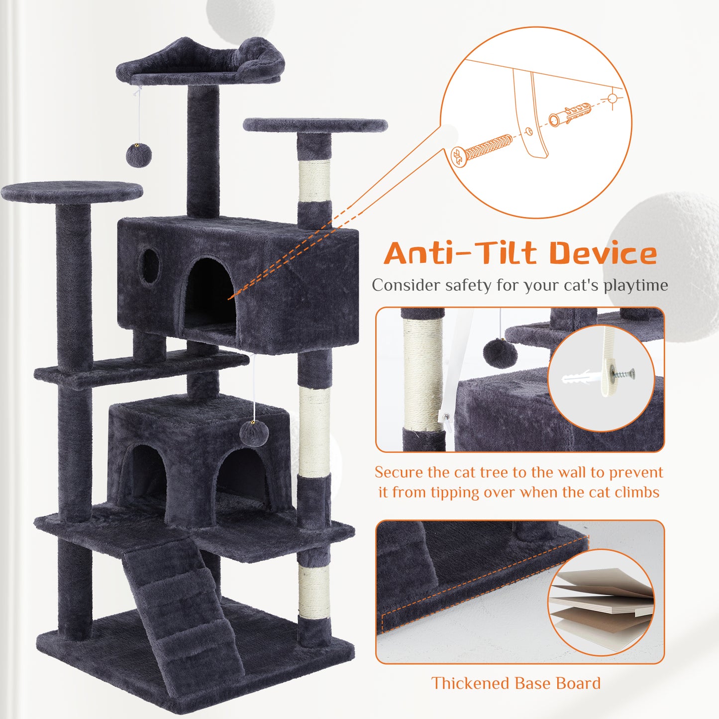 FurBuddy Multi-Functional Cat Tree