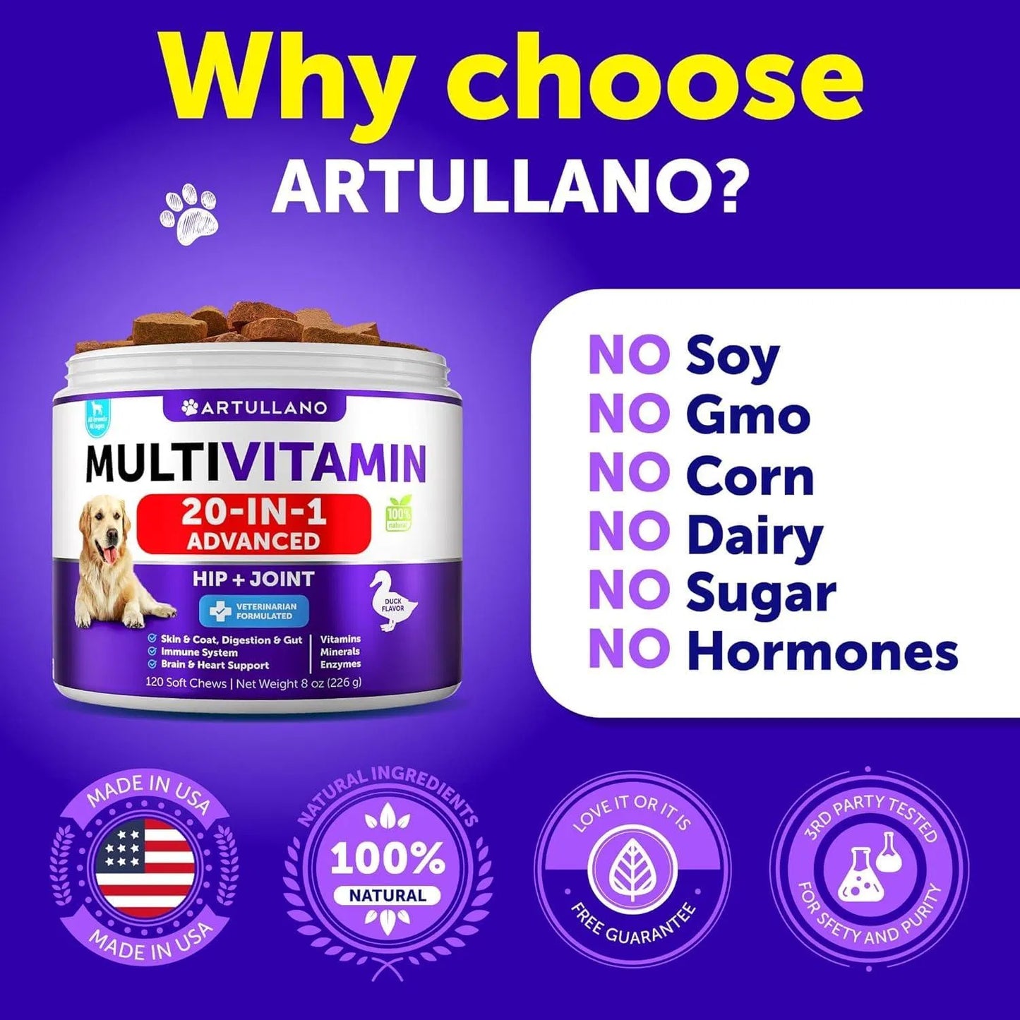 FurBuddy Dog Multivitamin 20-in-1