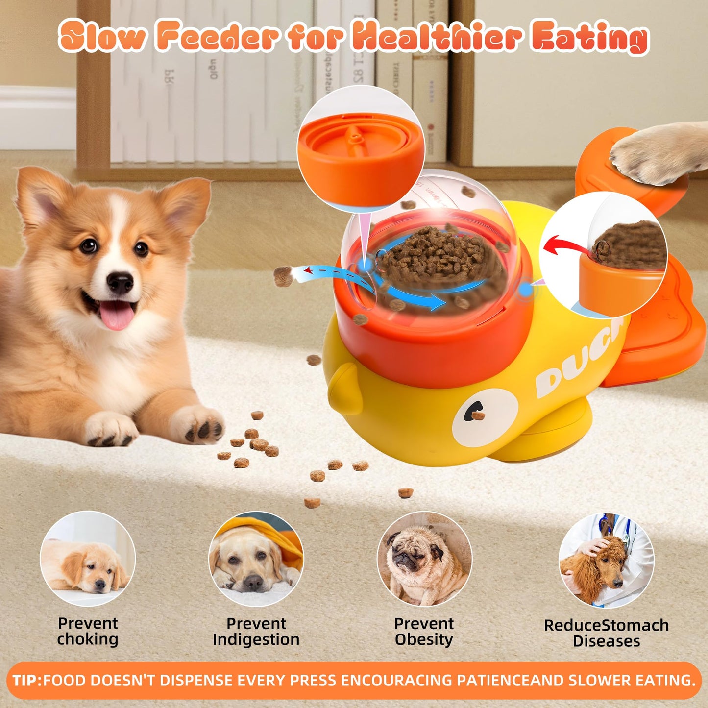 FurBuddy Duck Treat Dispenser