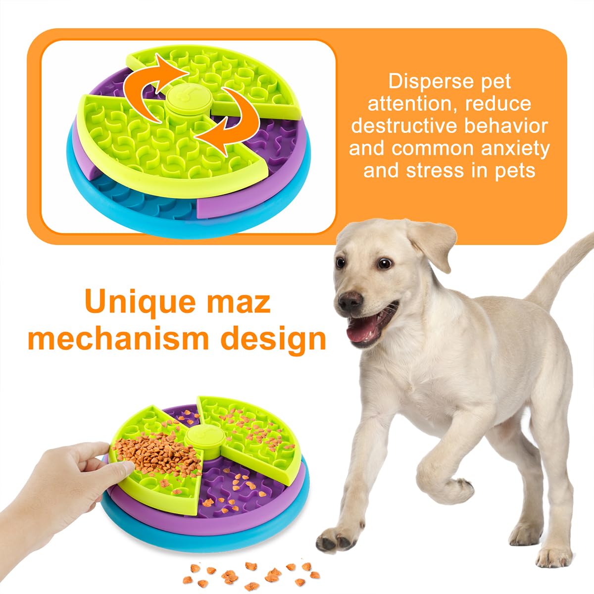 FurBuddy interactive dog feeder puzzle