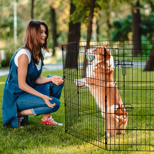 FurBuddy Dog Playpen 8 Panel Foldable