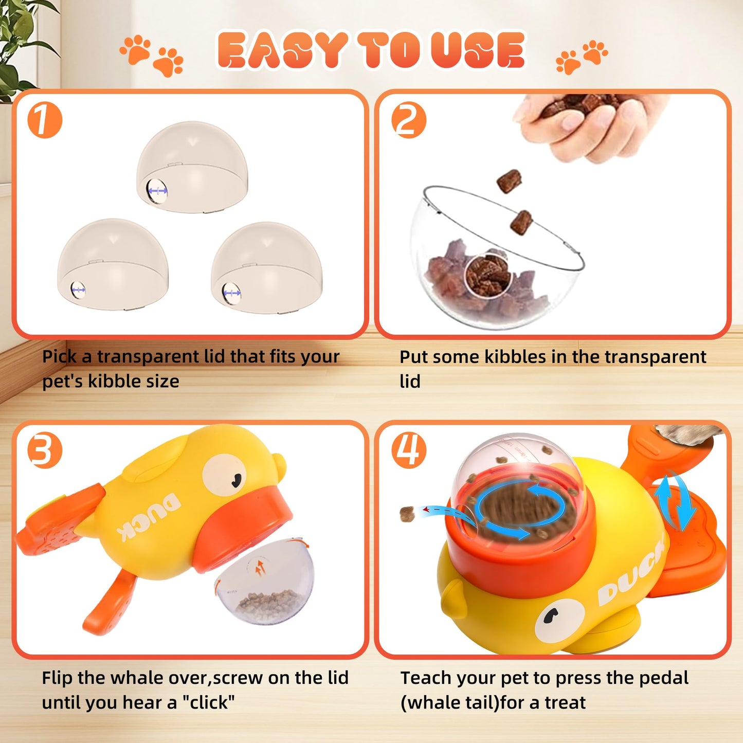 FurBuddy Duck Treat Dispenser